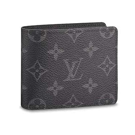 louis vuitton white and grey wallet